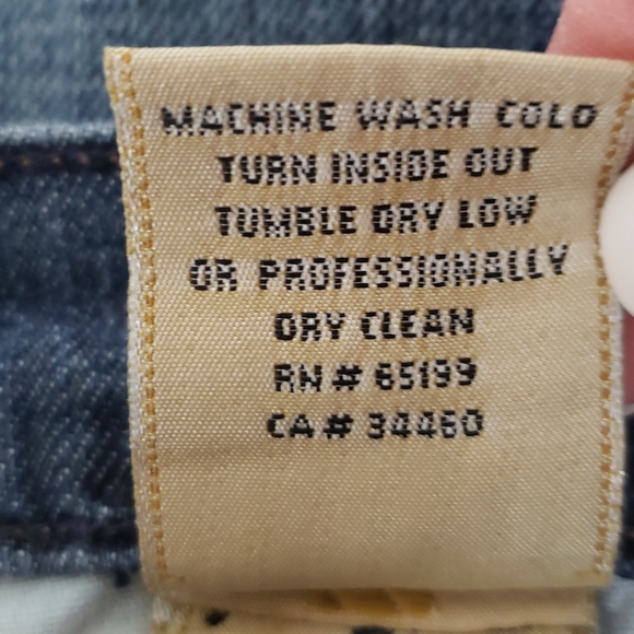 7 For All Mankind Petite Size 26 Jeans Cut 704855 Swarovski Crystal RN 65199 - Picture 11 of 11